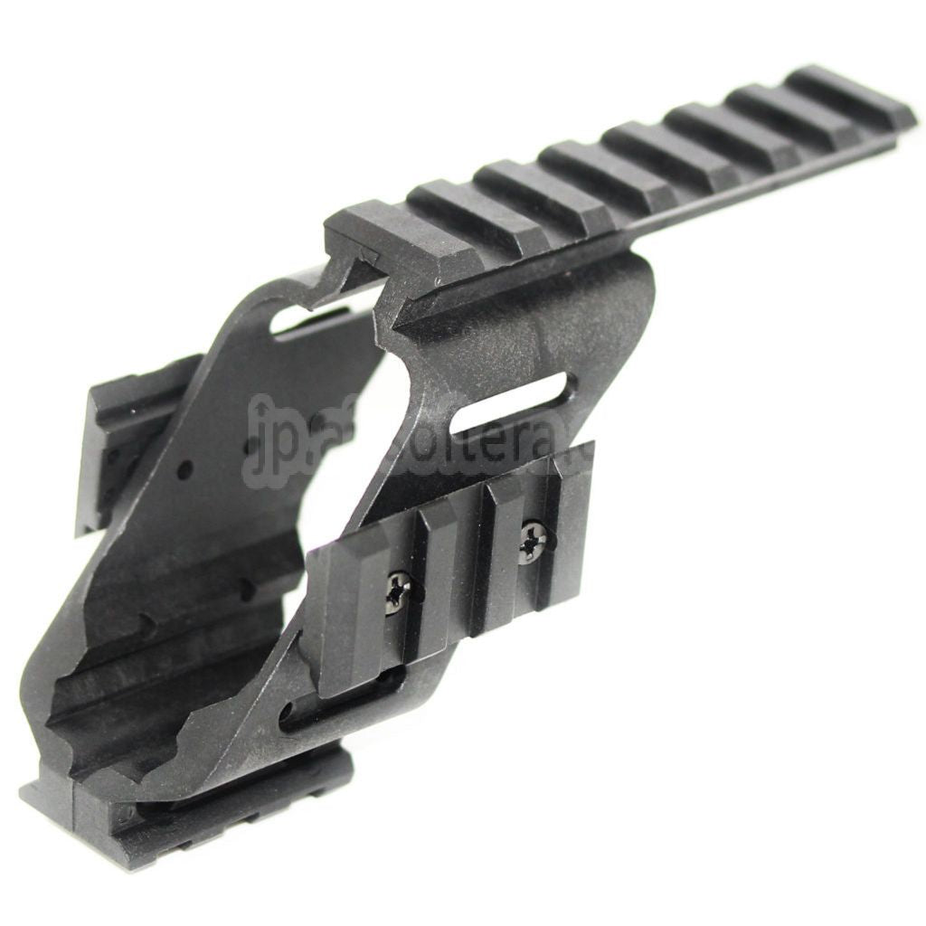 20mmウィーバーレール スコープマウントベース WE KSC TANAKA 東京マルイ G17 G18Cシリーズピストル対応 ブラック