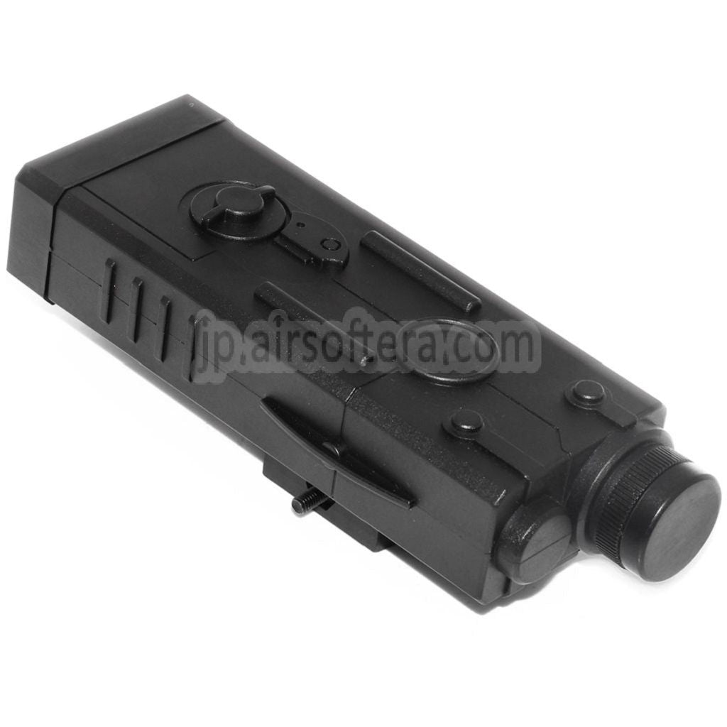 GOLDEN EAGLE QD 20mm標準レールマウント PEQスタイル バッテリーケースボックス ブラック