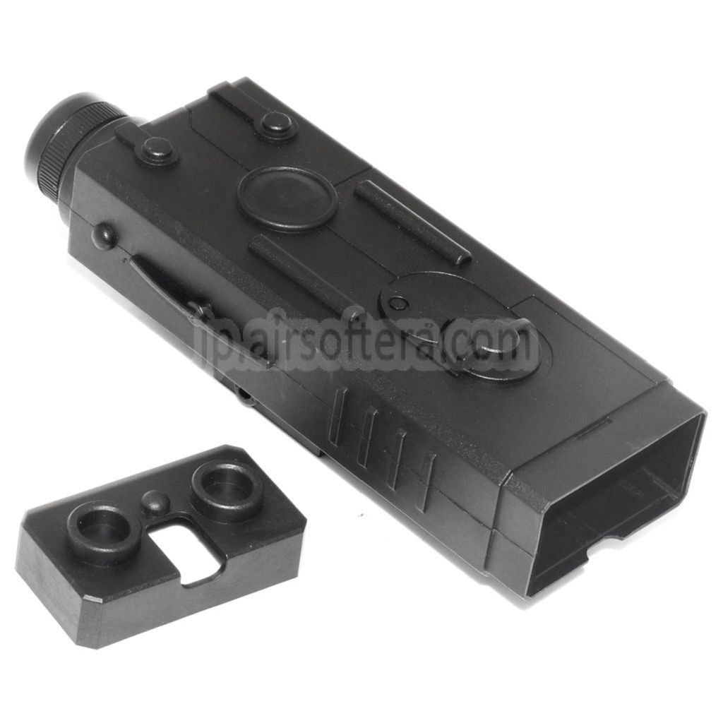 GOLDEN EAGLE QD 20mm標準レールマウント PEQスタイル バッテリーケースボックス ブラック