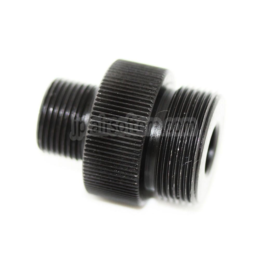 PPS バレルサイレンサーコンペンセイターアダプター +20mm 時計回り / -14mm 逆ネジ MB08/MB10 スナイパーエアソフトガンに適合