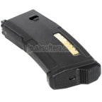 PTS 120発 EPM ミッドキャップ強化ポリマーマガジン Systema PTW M4 M16シリーズライフル用 ブラック