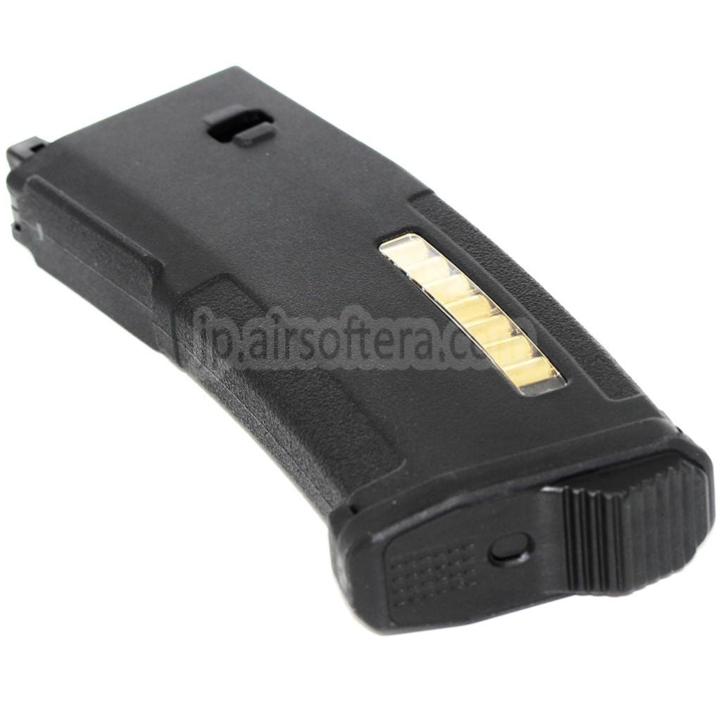 PTS 120発 EPM ミッドキャップ強化ポリマーマガジン Systema PTW M4 M16シリーズライフル用 ブラック