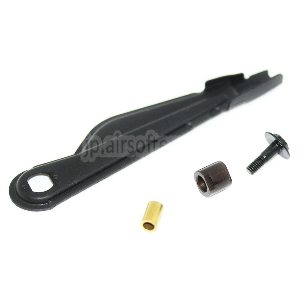 APS ロワーボディレシーバー (固定ストックバージョン) ASK AKシリーズ AEGライフル用 エアソフト ブラック