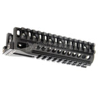 5KU CNC 160mm B-10Mスタイル ロワーハンドガードレールシステム AKシリーズ AEG GBBライフル用 エアソフト ブラック