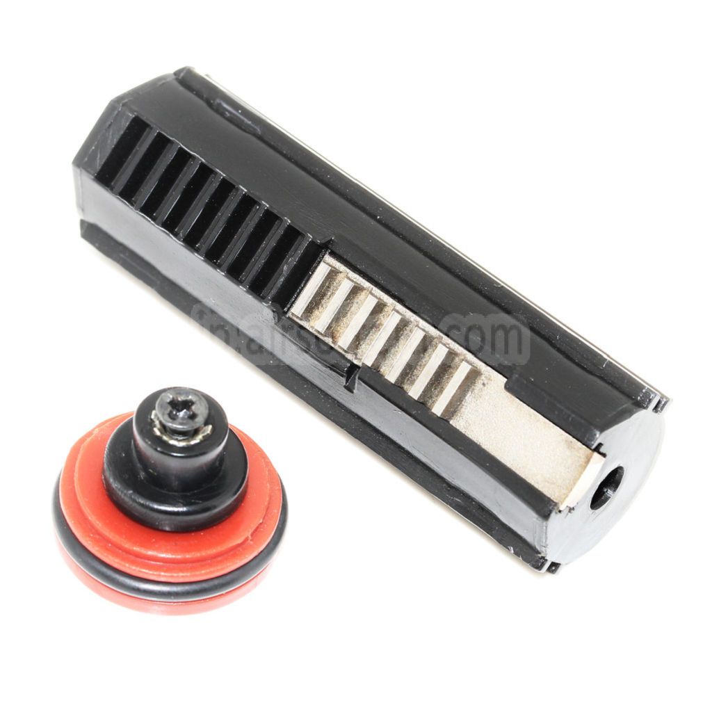 15フルティースピストン（スチール7ティース）ピストンヘッド（バージョン2/3 V2 V3 AEGギアボックスライフルに対応）