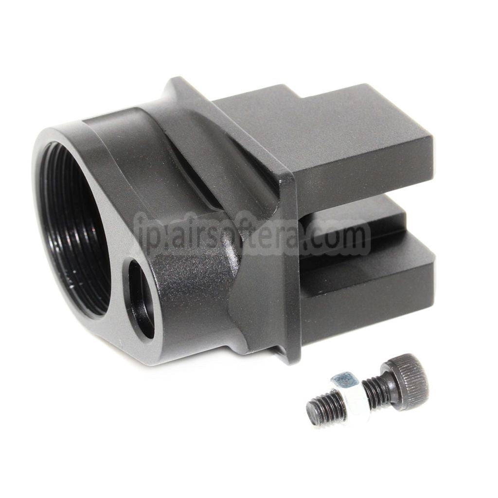 メタルストックアダプター (AKからM4ストックへの変換) ブラック