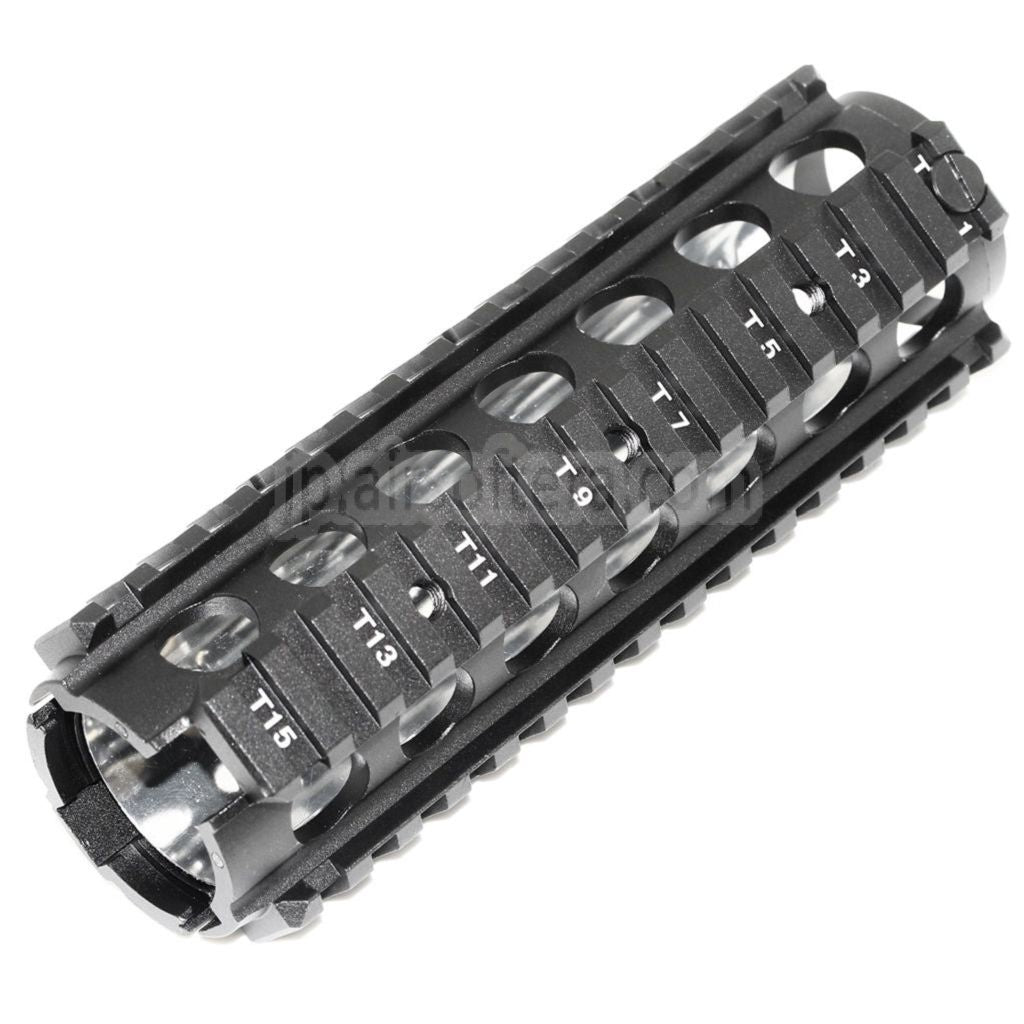 CYMA 170mm CNCアルミ KACタイプ M4A1 M4CQB RASハンドガードレールシステム CYMA E&C D-Boys G&P CLASSIC ARMY KWA G&G 東京マルイ M4 M16シリーズ AEGライフル エアソフトガン対応 ブラック