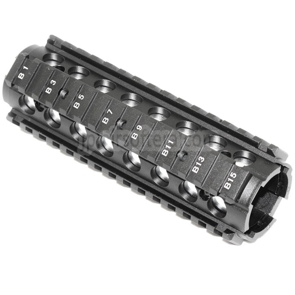 CYMA 170mm CNCアルミ KACタイプ M4A1 M4CQB RASハンドガードレールシステム CYMA E&C D-Boys G&P CLASSIC ARMY KWA G&G 東京マルイ M4 M16シリーズ AEGライフル エアソフトガン対応 ブラック