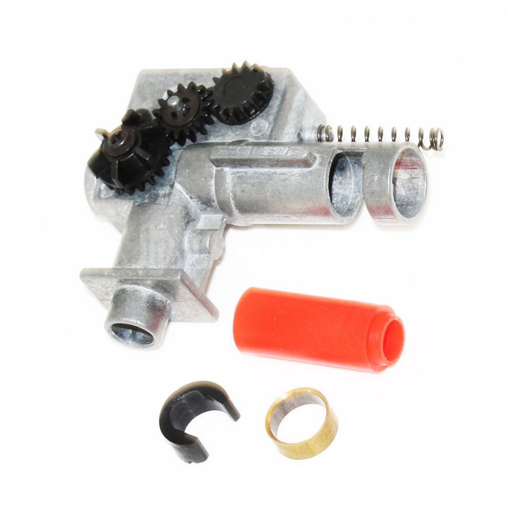 SHS メタルワンピースホップアップチャンバーセット V2ギアボックス バージョン2 M4 M16シリーズAEGライフル エアソフトガン対応