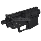 E&C マリーン M4A1 メタルボディレシーバーセット(レーザーロゴ)  E&C 東京マルイ M4 M16 シリーズ AEG ライフル エアソフトガンに適合  ブラック
