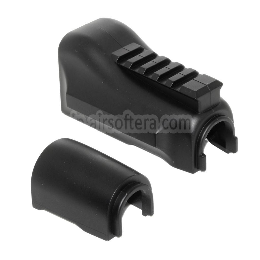 AirsoftEra 96mmポリマーレールハンドガード  AKベータシリーズAEGライフルに適合  ブラック