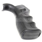 頑丈な表面と指溝を備えたエルゴノミックピストルグリップ M4 M16 GBBライフルに対応 ブラック