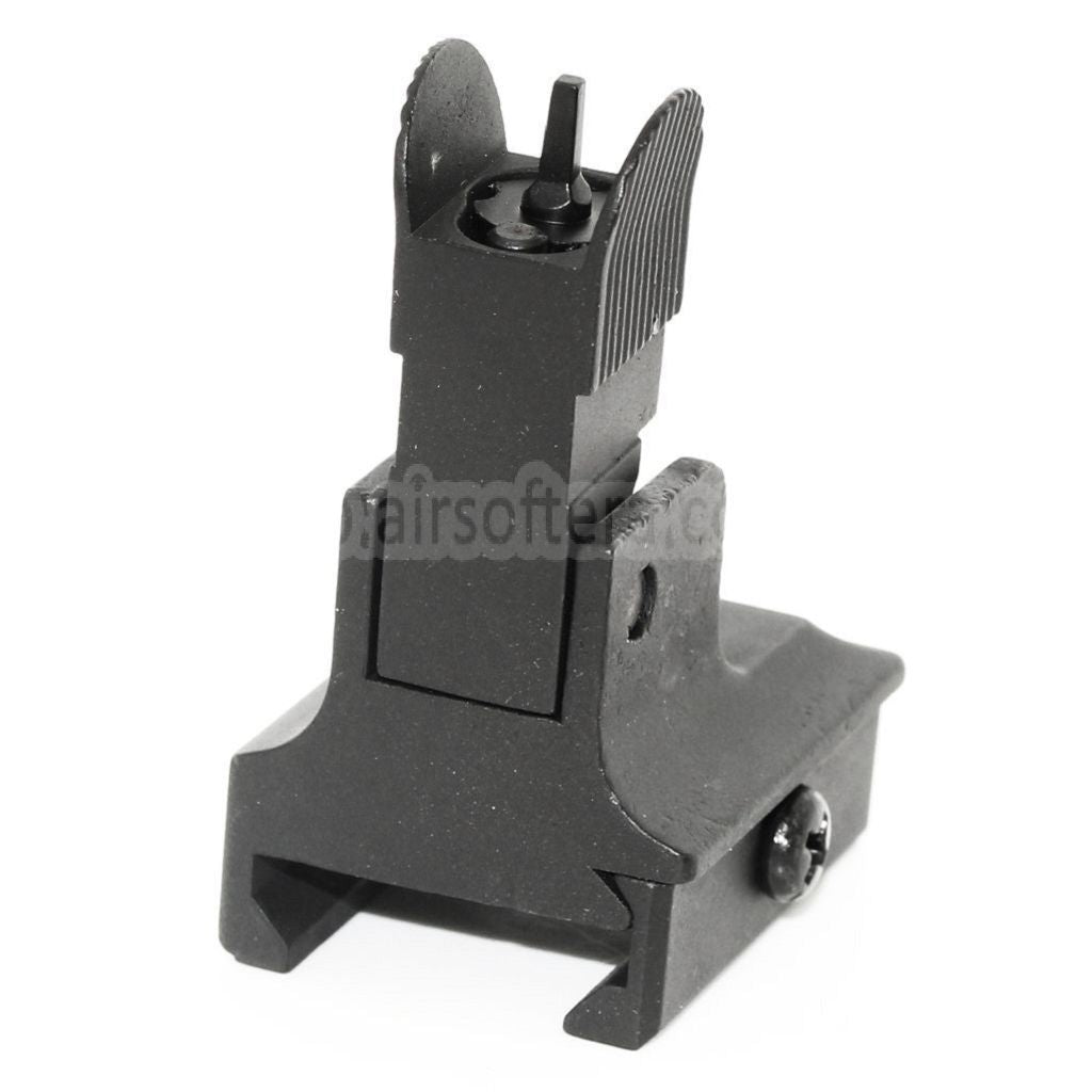 金属製フリップアップフロントサイト 20mm 1913ピカティニーレール対応M4 M16 AEGライフル