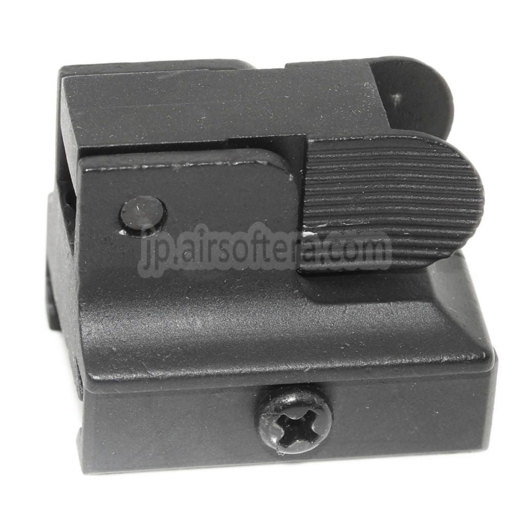 金属製フリップアップフロントサイト 20mm 1913ピカティニーレール対応M4 M16 AEGライフル