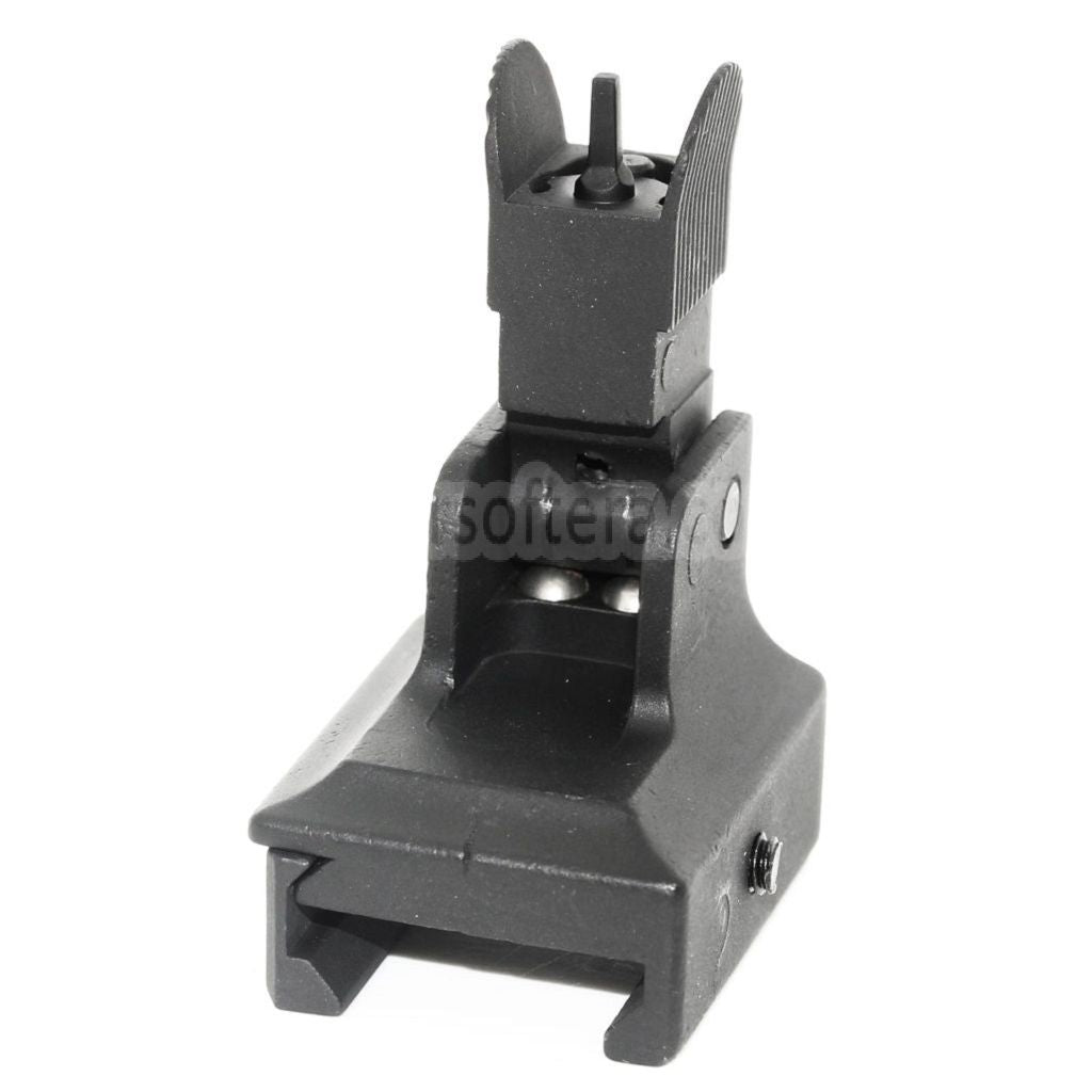 金属製フリップアップフロントサイト 20mm 1913ピカティニーレール対応M4 M16 AEGライフル