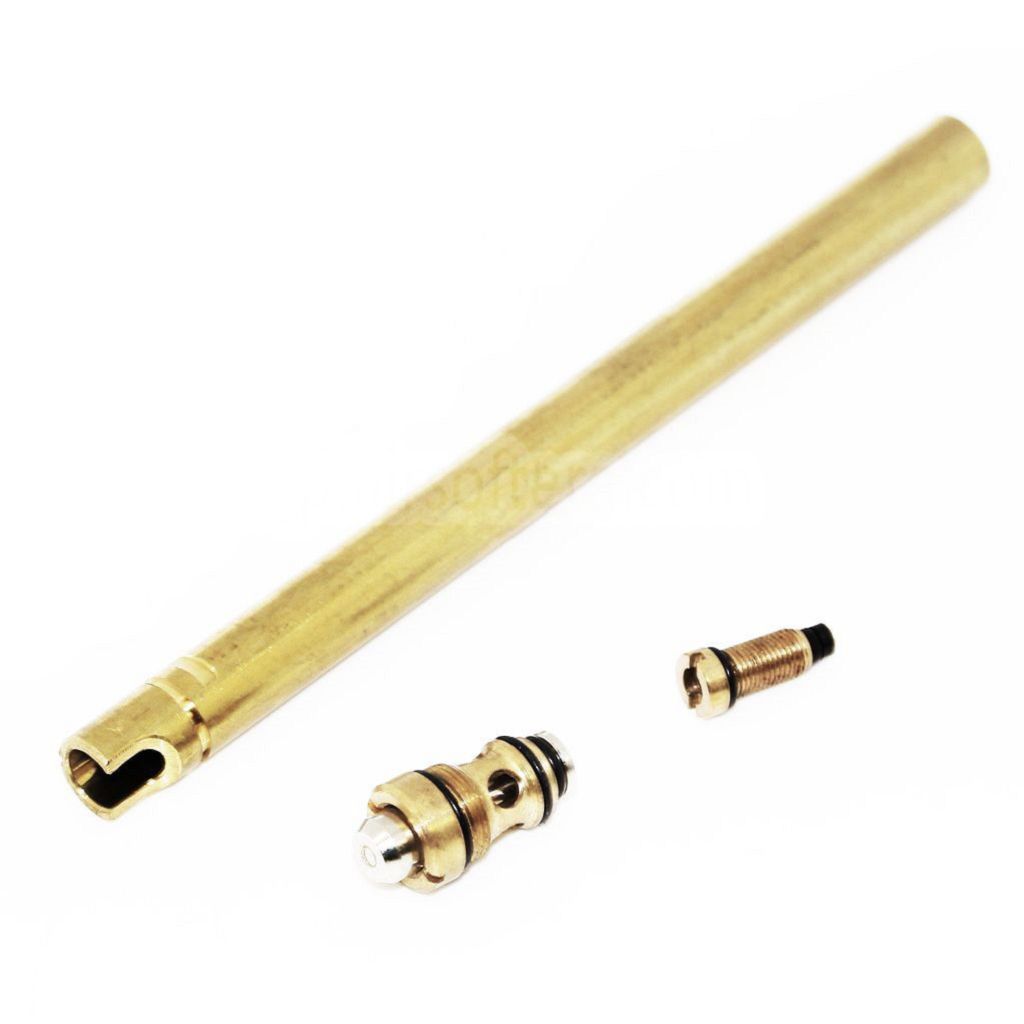 DOUBLE BELLインナーバレル（マガジンバルブ付き）は、DOUBLE BELL、WESTERN ARMS (WA)、WE、東京マルイ 1911シリーズ GBBピストル（エアソフトガン）に適合します