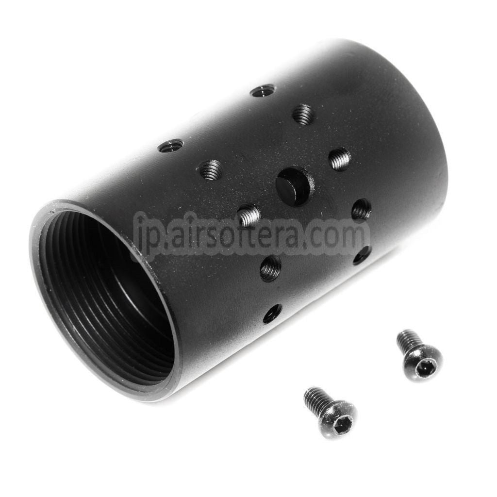 APS CNC 15インチ PER Phantom 5.0 M-LOKハンドガードレールシステム APS CYMA G&P JG 東京マルイ M4 M16シリーズ AEGライフル エアソフトガン対応 ブラック