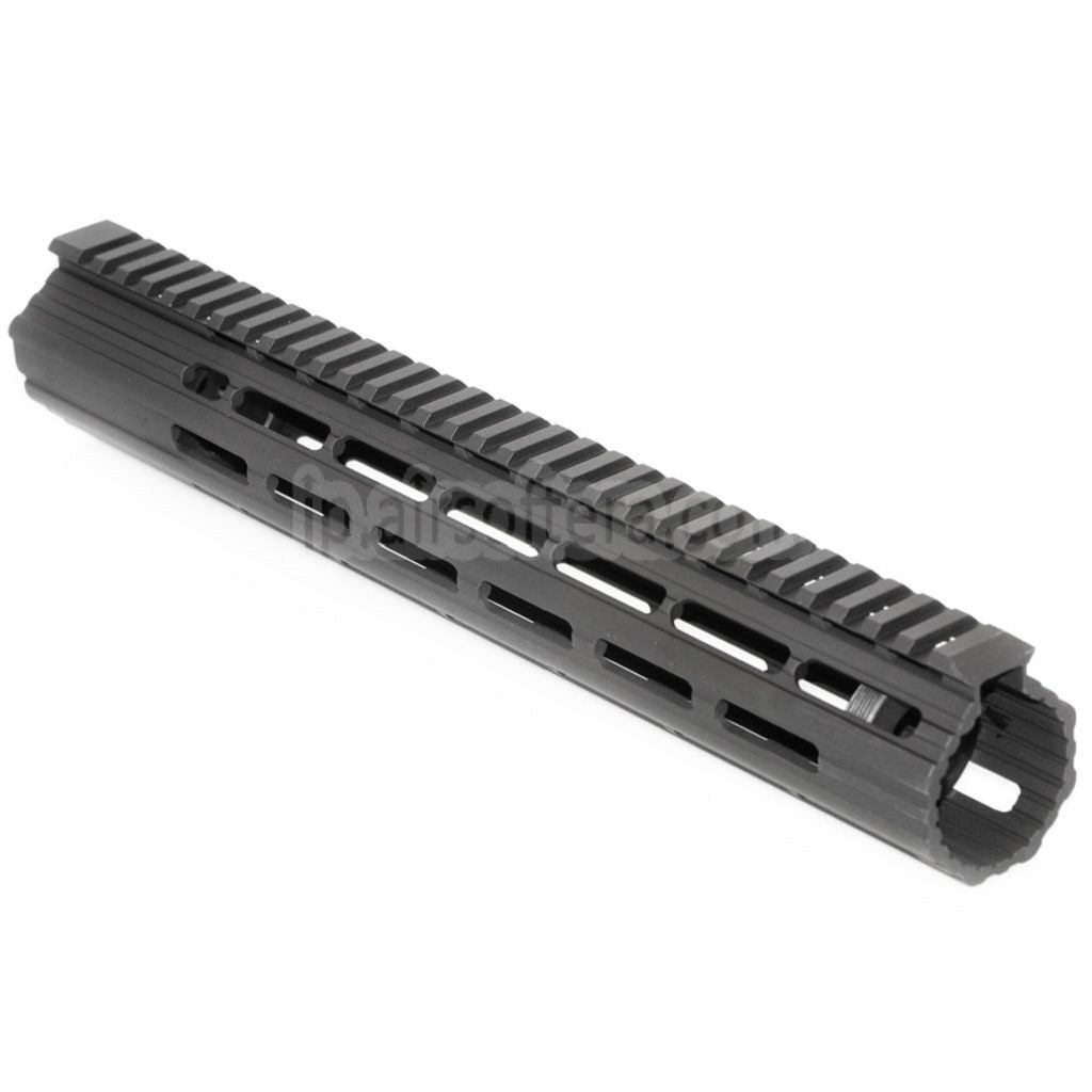 APS CNC 13インチ イノシシ1.0 M-LOKハンドガードレールシステム APS、CYMA、G&P、JG、東京マルイM4、M16シリーズAEGライフル エアソフトガン ブラック