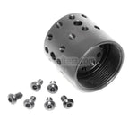 APS CNC 15インチ Evolution Tech 5.0 M-LOKハンドガードレールシステム APS、CYMA、G&P JG 東京マルイ M4 M16シリーズ AEGライフル エアソフトガン ブラック