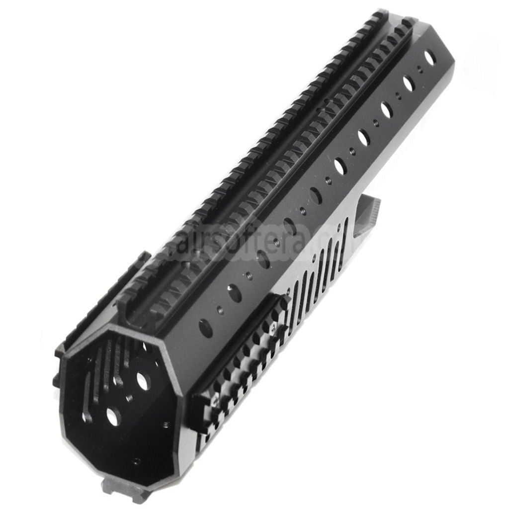 CYMA CNCアルミニウム 326mmハンドガードレールシステム CYMA 東京マルイ M14シリーズ AEGライフル対応 ブラック