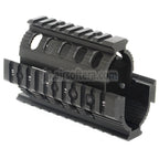 CYMA CNCアルミニウム 135mmハンドガードレールシステム 東京マルイ D-Boys CYMA APS VFC Matrix AK74Uシリーズ AEGライフル対応 ブラック