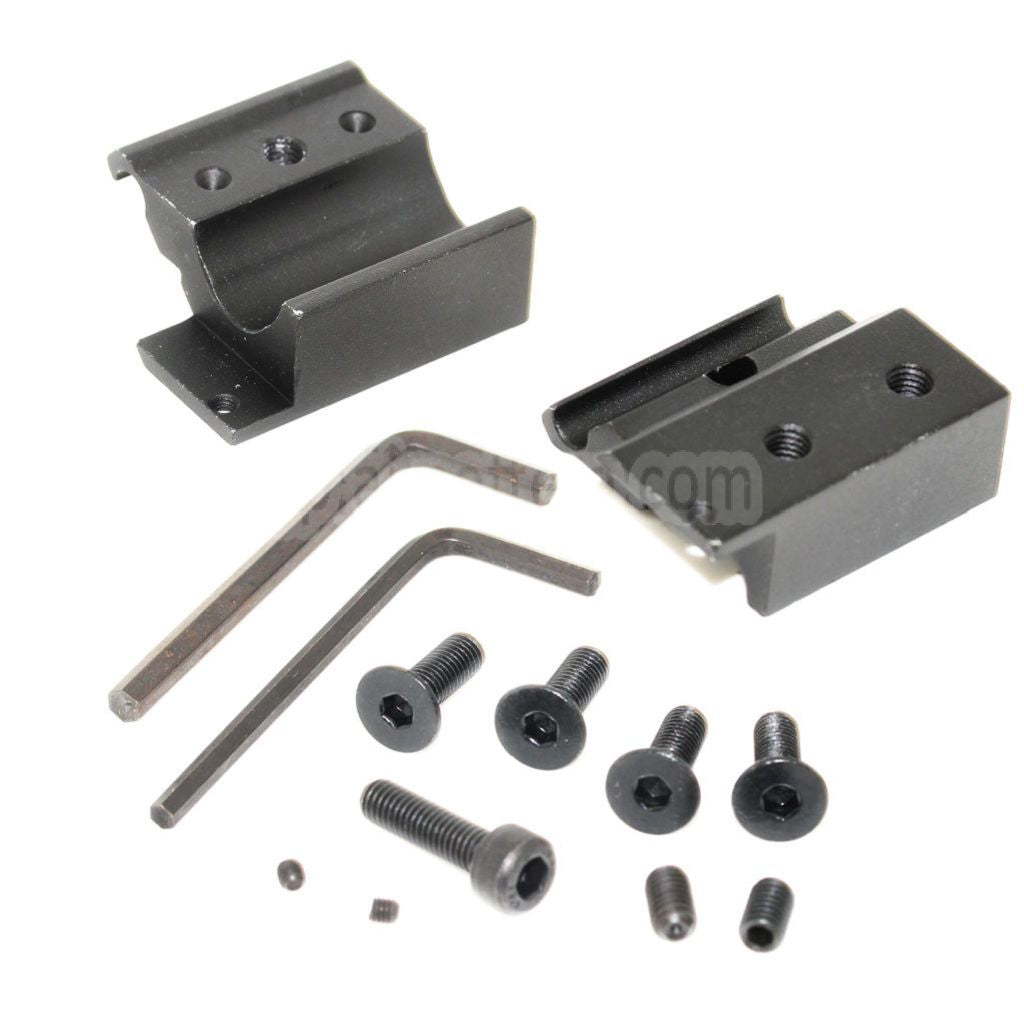 CYMA CNCアルミニウム 135mmハンドガードレールシステム 東京マルイ D-Boys CYMA APS VFC Matrix AK74Uシリーズ AEGライフル対応 ブラック