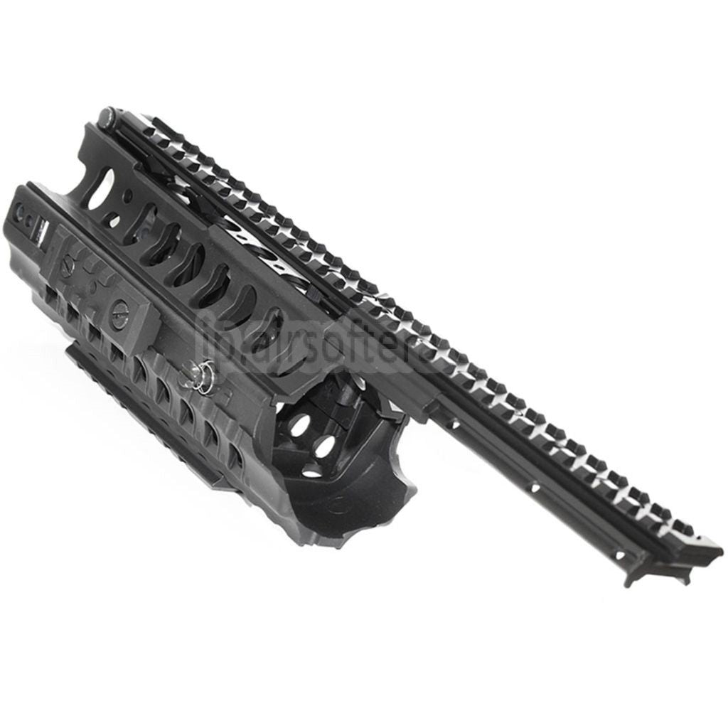 CYMA 328mm SIRシステム RISハンドガードレールシステム M4 M16シリーズ AEGライフル対応 ブラック