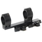CYMA タクティカルスタイル 30mm QD ダブルリングサイトサポート デュアルスコープマウント ブラック