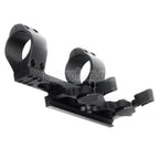 CYMA タクティカルスタイル 30mm QD ダブルリングサイトサポート デュアルスコープマウント ブラック