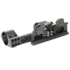 CYMA タクティカルスタイル 30mm QD ダブルリングサイトサポート デュアルスコープマウント ブラック