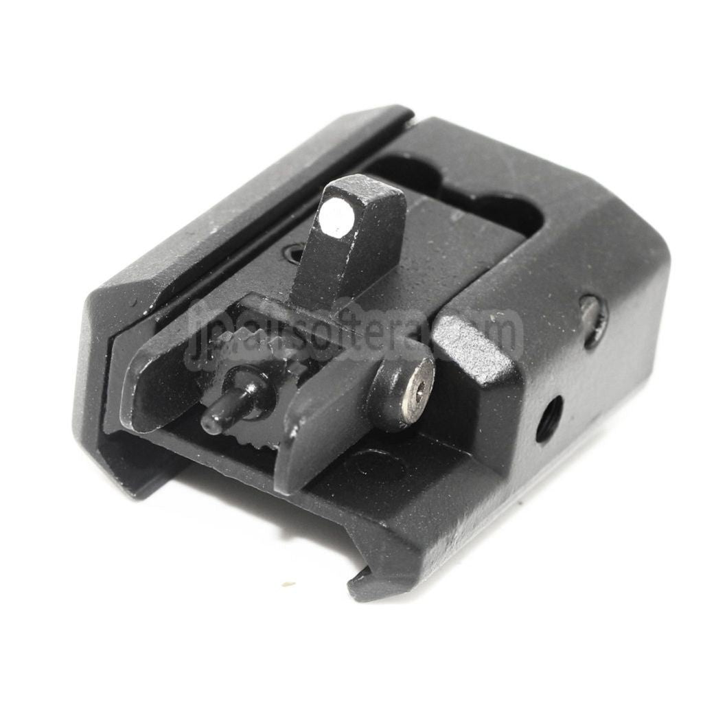 MP7タクティカル フリップアップフロントサイト 標準20mm RIS RASレールに対応