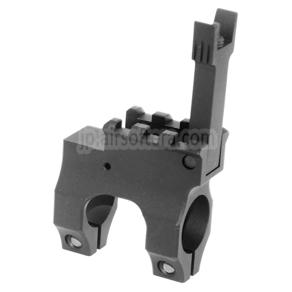 Vltorスタイル メタルフリップアップフロントサイト 20mmレール付き M4 M16 AEGライフル対応