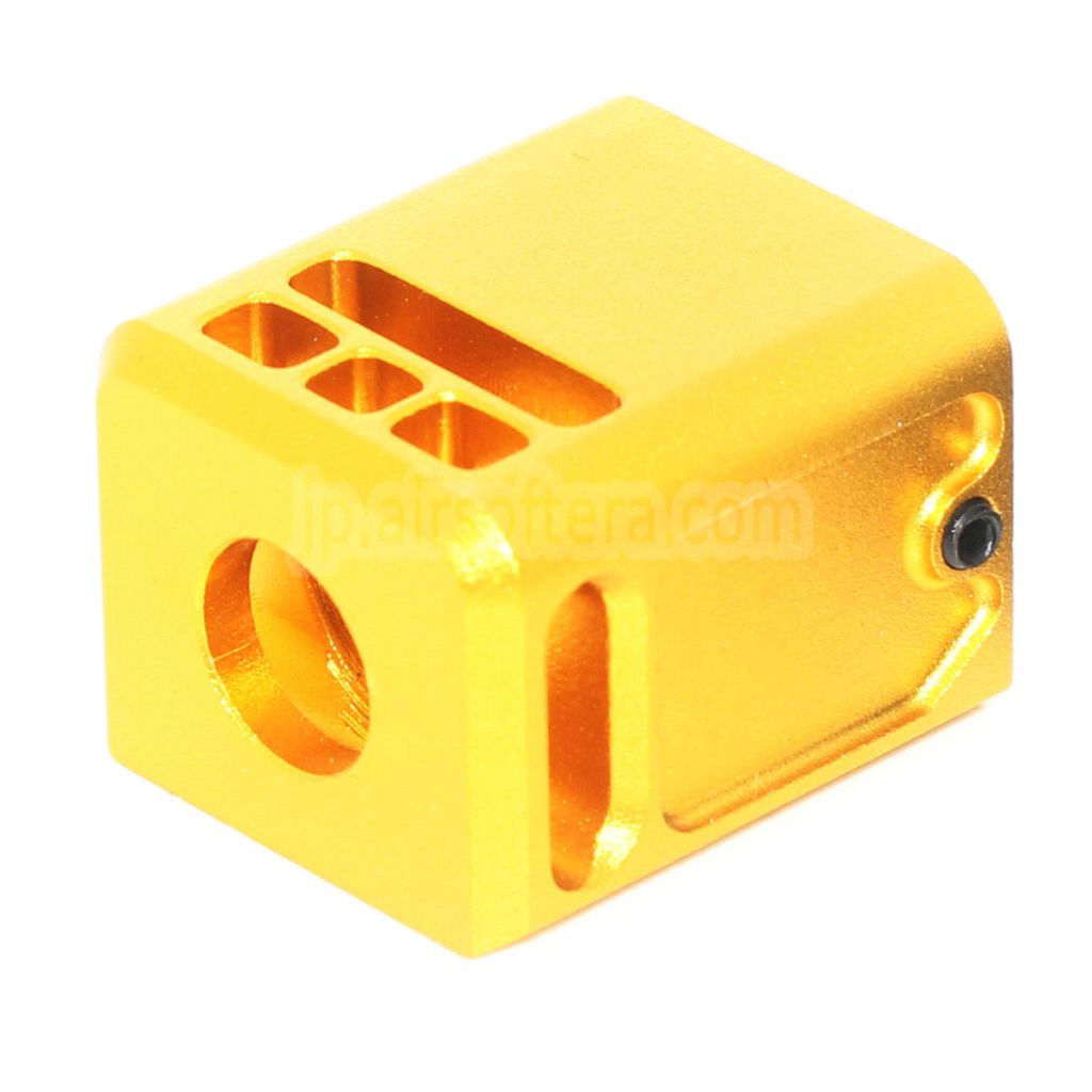 5KU マイクロコンプコンペンセイター V3 -14mm 逆ネジ 東京マルイ G17 G18C GBBピストル対応