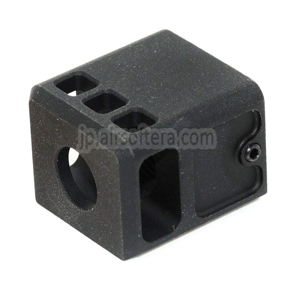 5KU スタビーコンプコンペンセイター -14mm 逆ネジ 東京マルイ G17 G18C GBBピストル対応