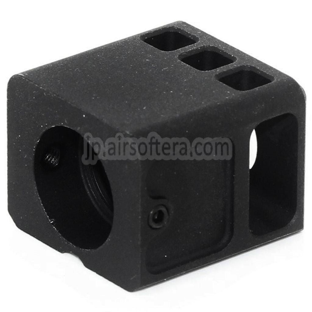 5KU スタビーコンプコンペンセイター -14mm 逆ネジ 東京マルイ G17 G18C GBBピストル対応