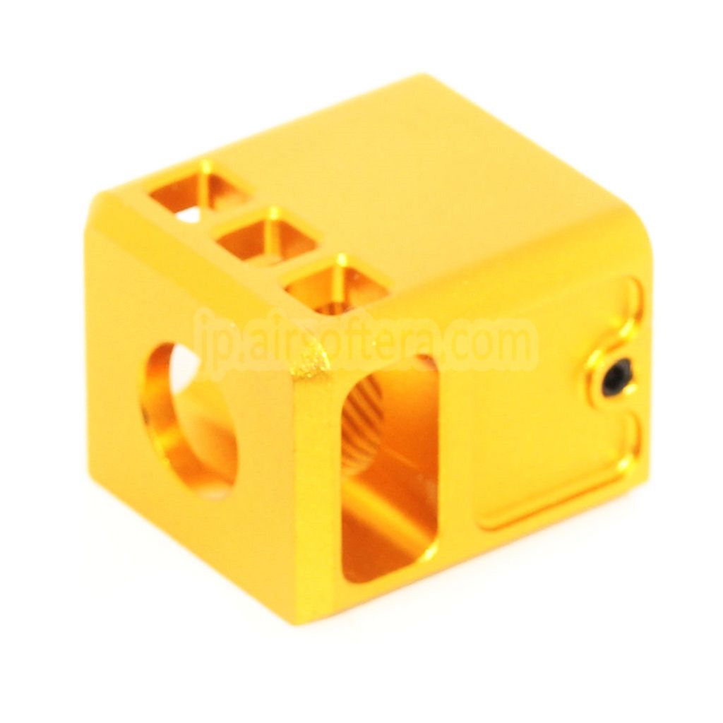 5KU スタビーコンプコンペンセイター -14mm 逆ネジ 東京マルイ G17 G18C GBBピストル対応