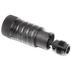 CYMA 調整式サウンド増幅設計 AK74フラッシュハイダー -14mm逆ネジバレルライフル エアソフトガン対応 ブラック