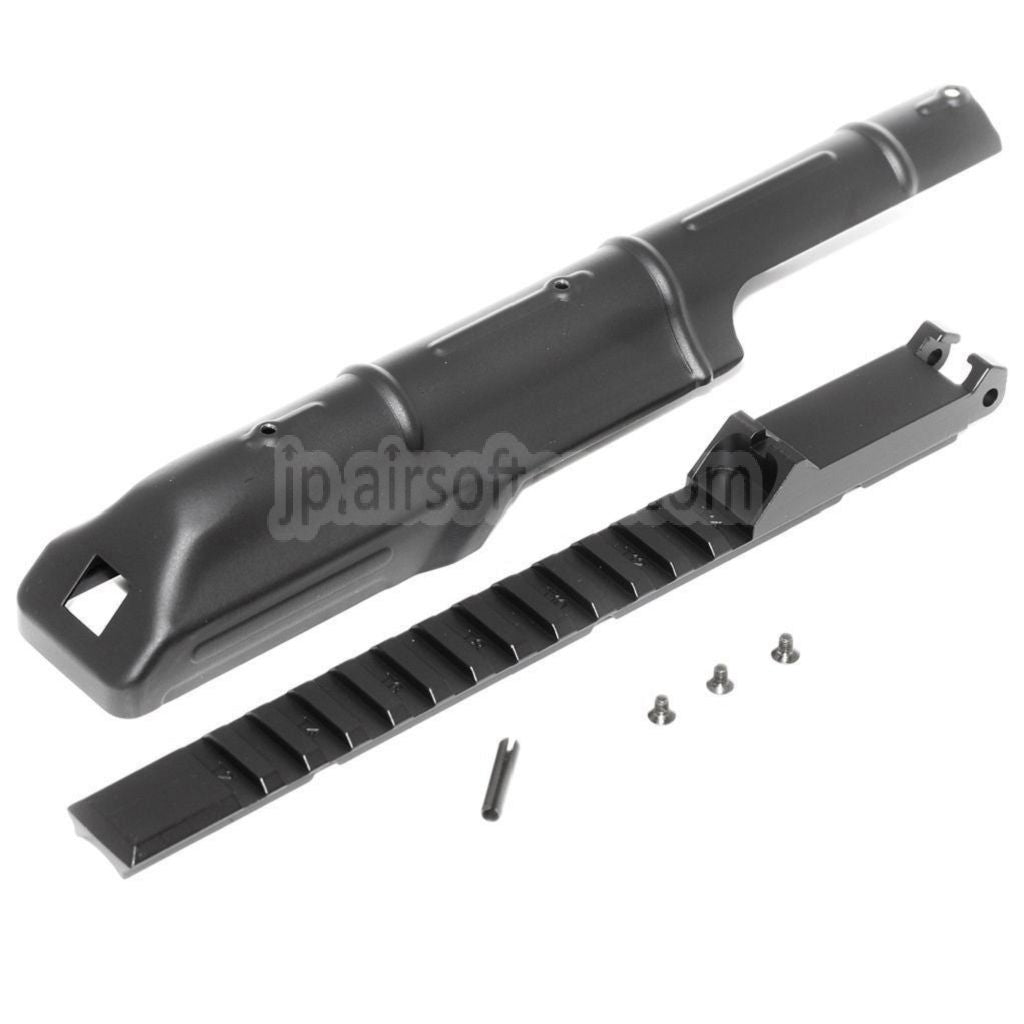CYMA アッパーレシーバーカバー 20mmタクティカルレールリアサイト付き D-Boys JG Jing Gong GOLDEN EAGLE CYMA 東京マルイ AKS74Uシリーズ AEGライフル エアソフトガン対応 ブラック
