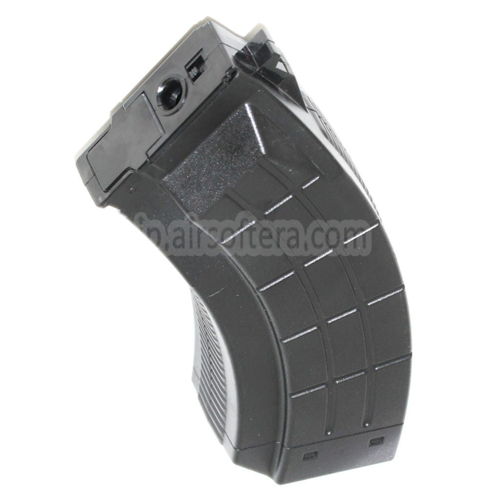 BATTLEAXE 1000発ハイキャップフラッシュマガジン AKシリーズAEGライフル対応 エアソフトガン ブラック