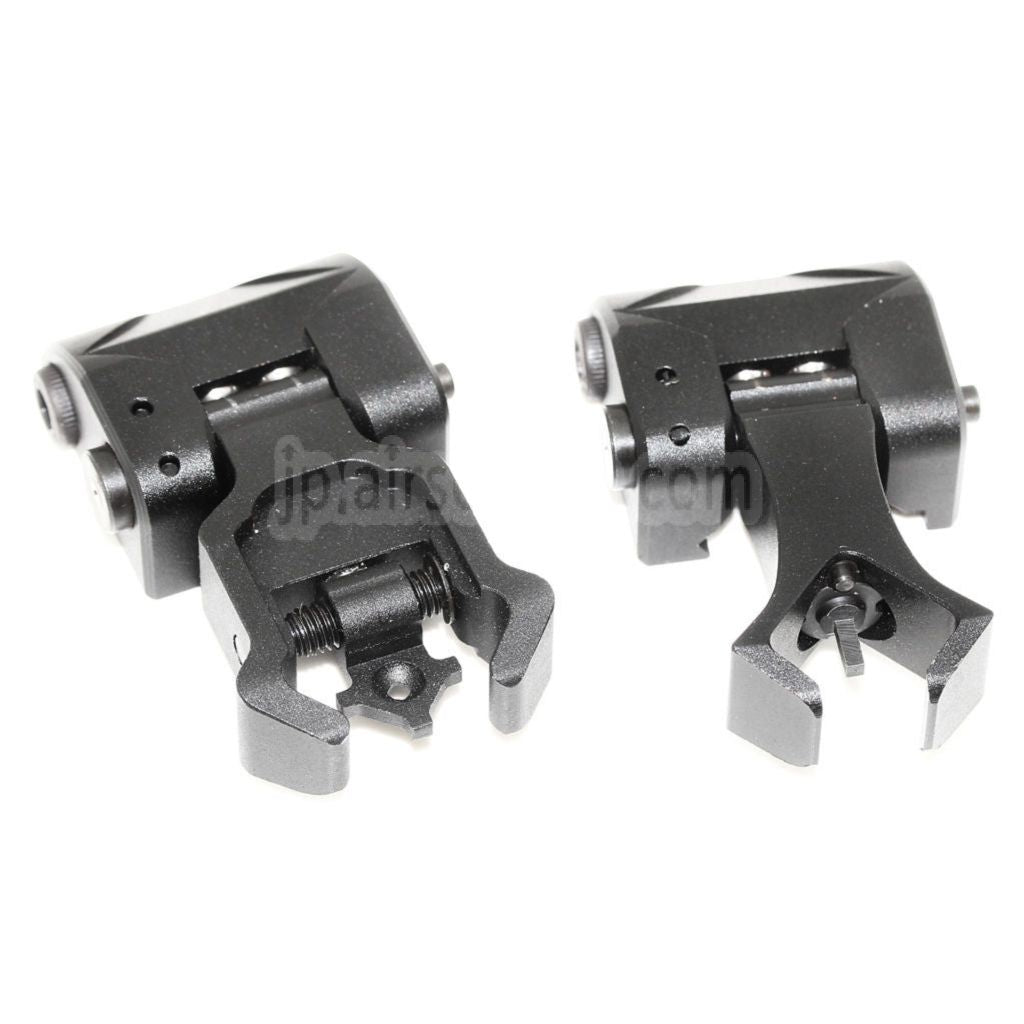 CYMA ダイヤモンド絞り 折りたたみ式 フリップアップフロントリアサイト 20mmレールシステムに適合