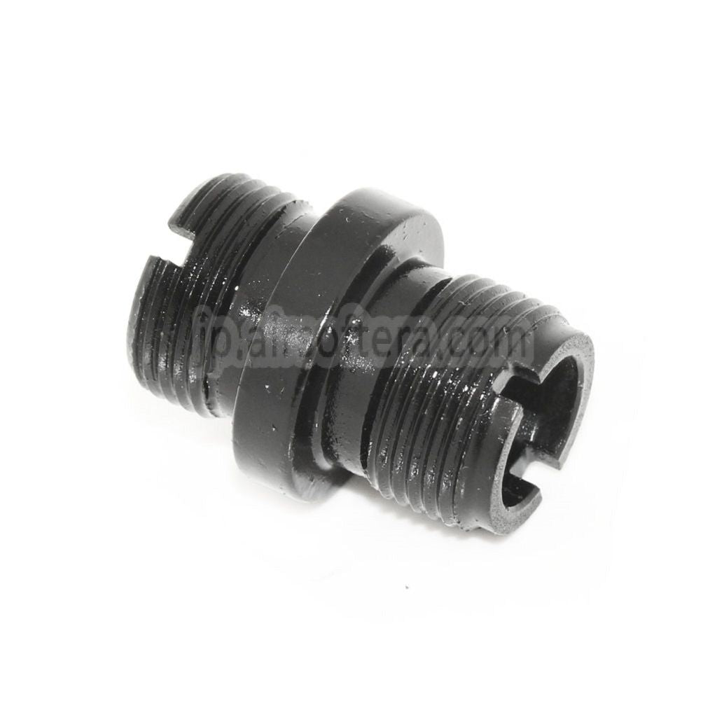 バレルサイレンサーアダプター東京マルイ MP5K +14mm時計回り→-14mm反時計回りネジ