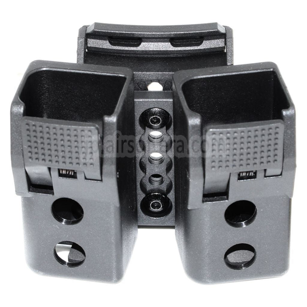 APS Quantum Mechanics ロック可能ダブルマガジンポーチ G17 / G18C / G19 / G22 / G23 / G24 / G34 / G35 Gシリーズ GBBマガジン