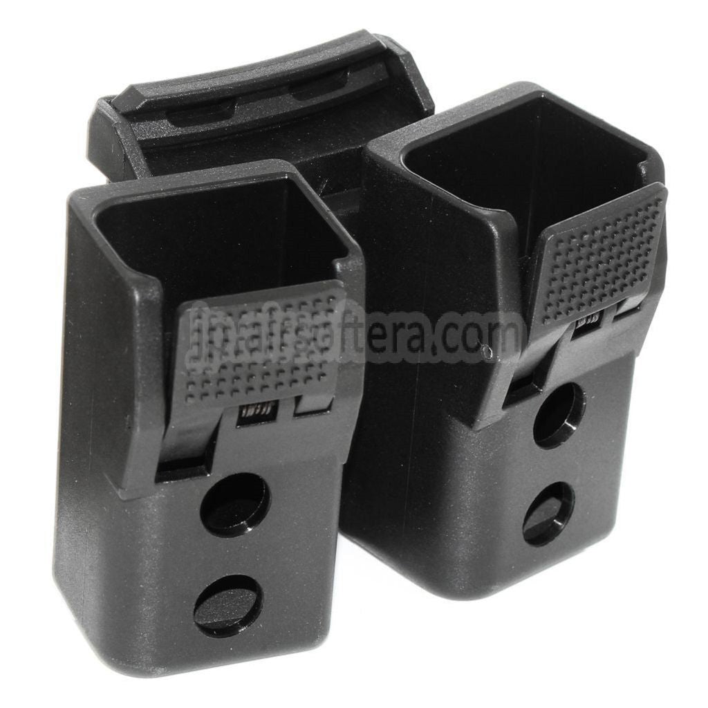 APS Quantum Mechanics ロック可能ダブルマガジンポーチ G17 / G18C / G19 / G22 / G23 / G24 / G34 / G35 Gシリーズ GBBマガジン