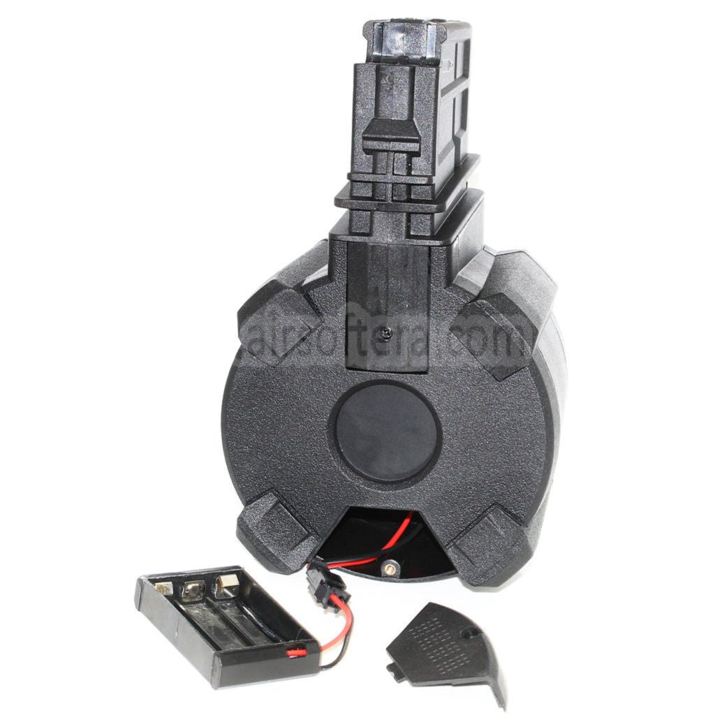 BATTLEAXE 1400発 電動ドラムマガジン G36シリーズ電動ガン対応