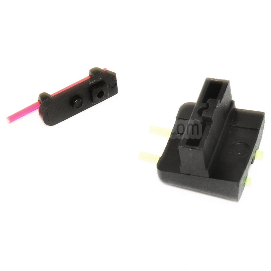 APSファイバーオプティックフロント&リアサイト（APS ACP606 GBBピストル対応）