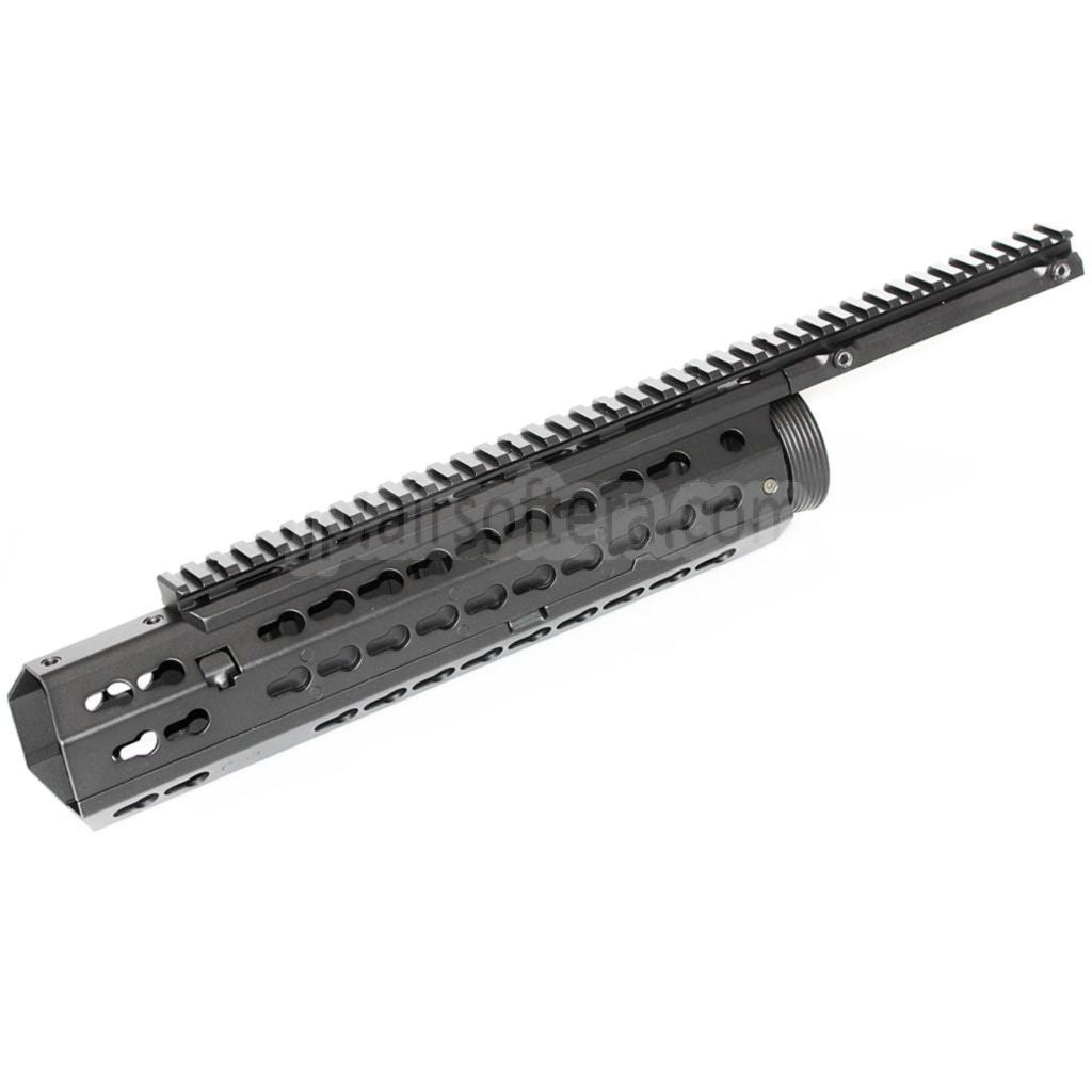 CYMA Keymod モジュラーハンドガードレールシステム CYMA CM079 東京マルイ M4シリーズ電動ガン対応ライフル エアソフト ブラック