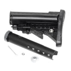 E&C MOD クレーンVTストック 5ポジションチューブ付き M4/M16シリーズ電動ガン対応 エアソフトガン