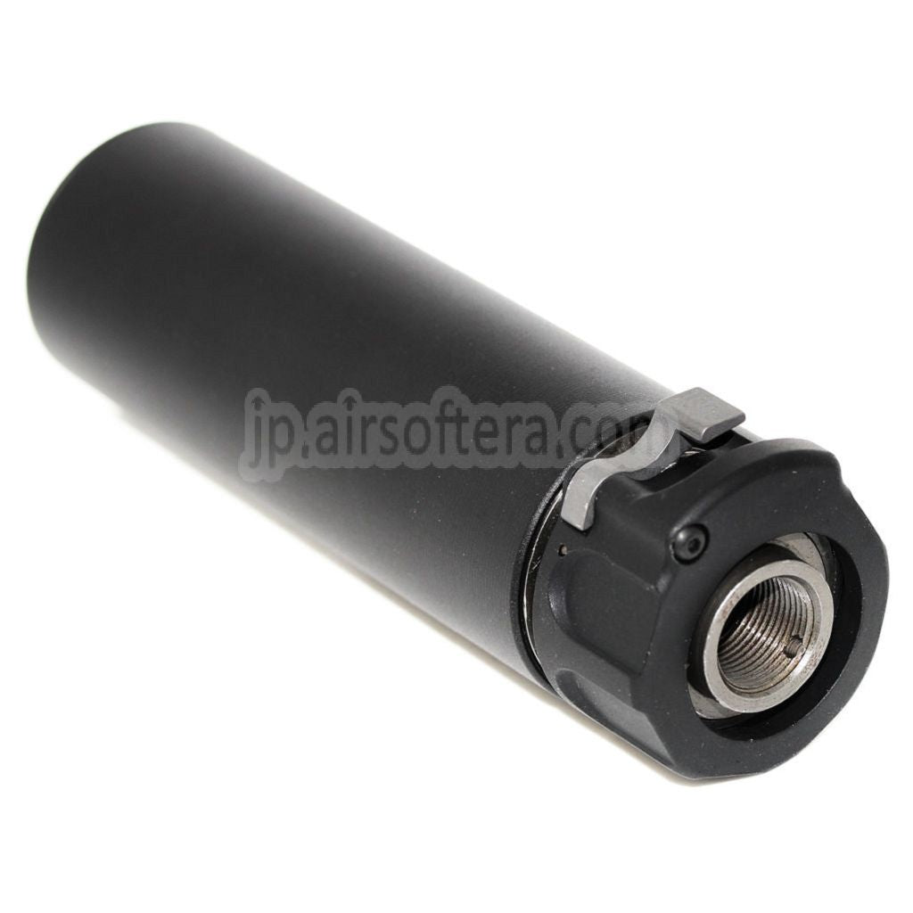 5KU 133mm SOCOM556 Mini-2 RC サプレッサー サイレンサー（フラッシュハイダー付き） -14mm CCW 反時計回りネジ式バレルライフル エアソフトガン対応