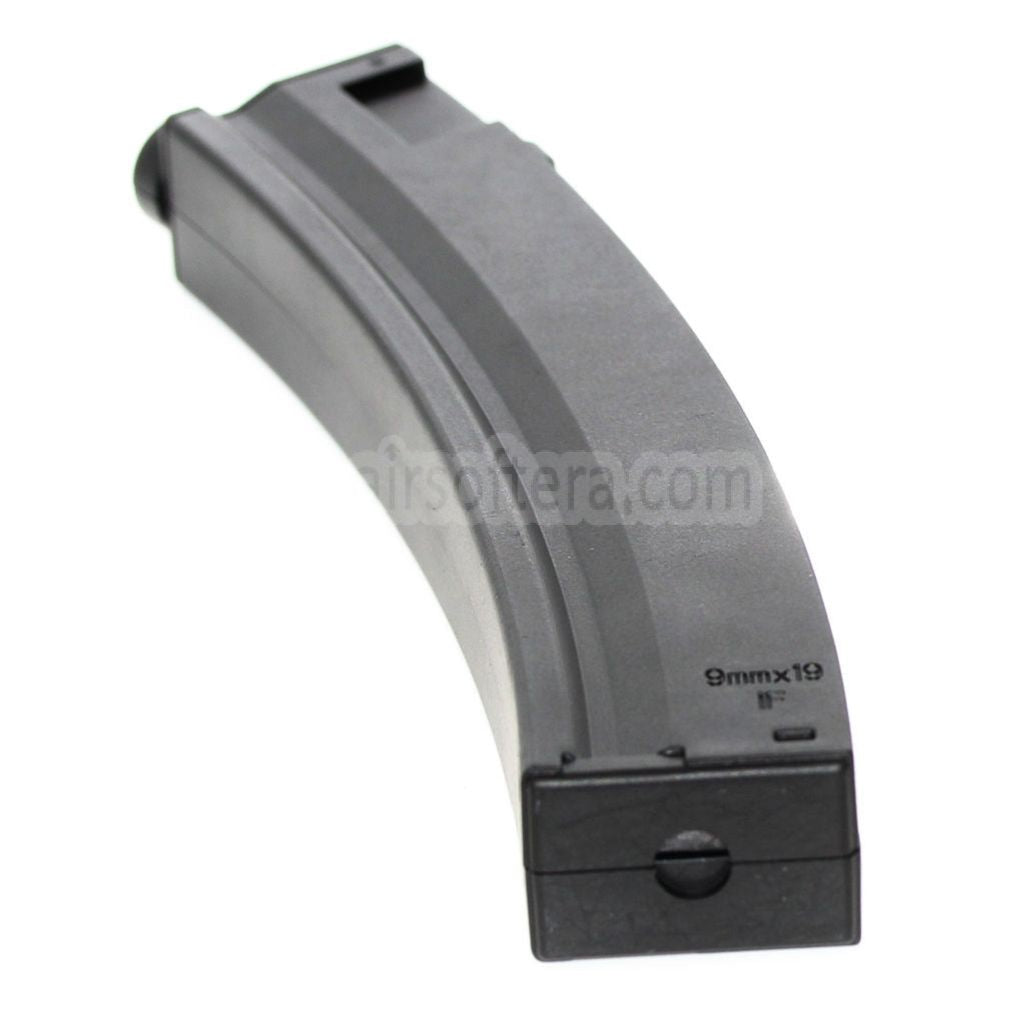 100発プラスチック製ミッドキャップマガジン CLASSIC ARMY / CYMA / G&P / GOLDEN EAGLE / JG / SRC / 東京マルイ MP5 シリーズ AEG ライフル用 ブラック