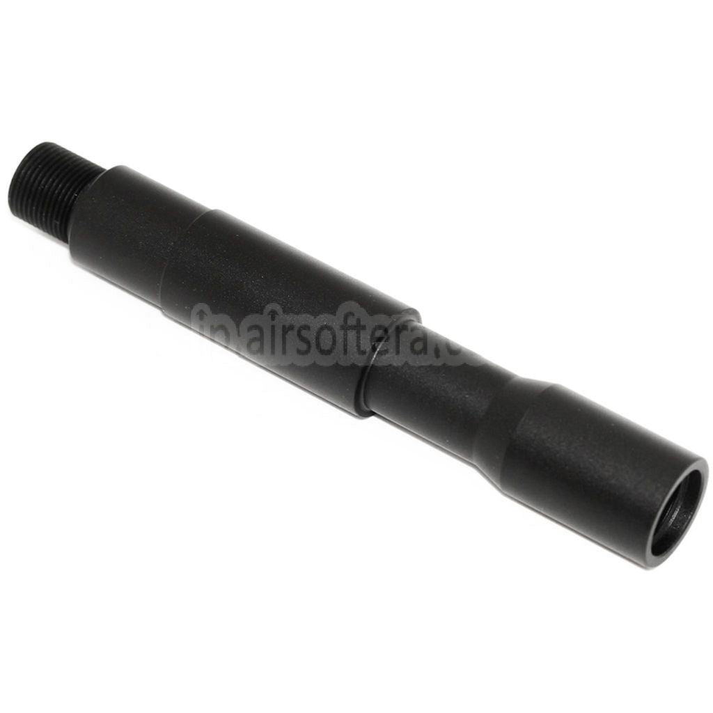 4.25インチ/4.75インチ アルミ製 CQB アウターバレル エクステンションチューブ -14mm CCW 反時計回りネジ AEG GBB ライフル用 エアソフト ブラック